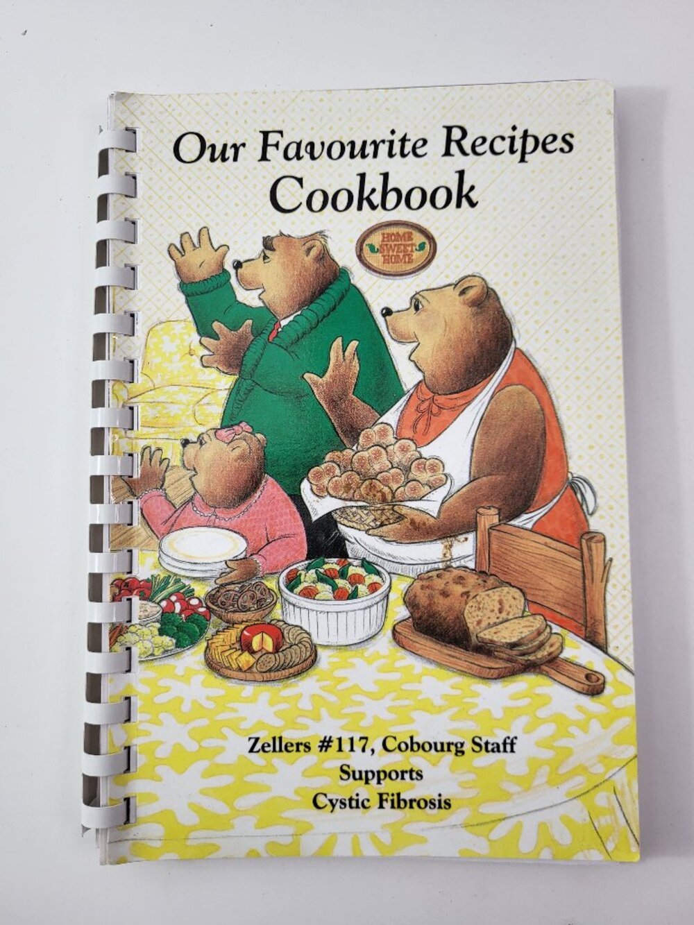 Our Favourite Recipes Cookbook Zellers Cobourg Staff 2000 Cystic Fibrosis Rare